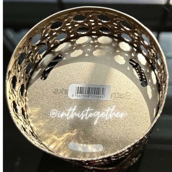 Bath & Body Works Palm Leaf Single Wick Candle Holder - LAST 1! - Picture 4 of 6